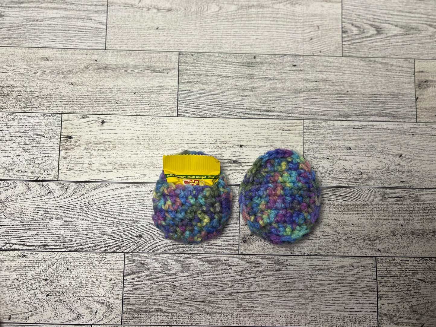 Crochet Reusable Easter Eggs - set of 4