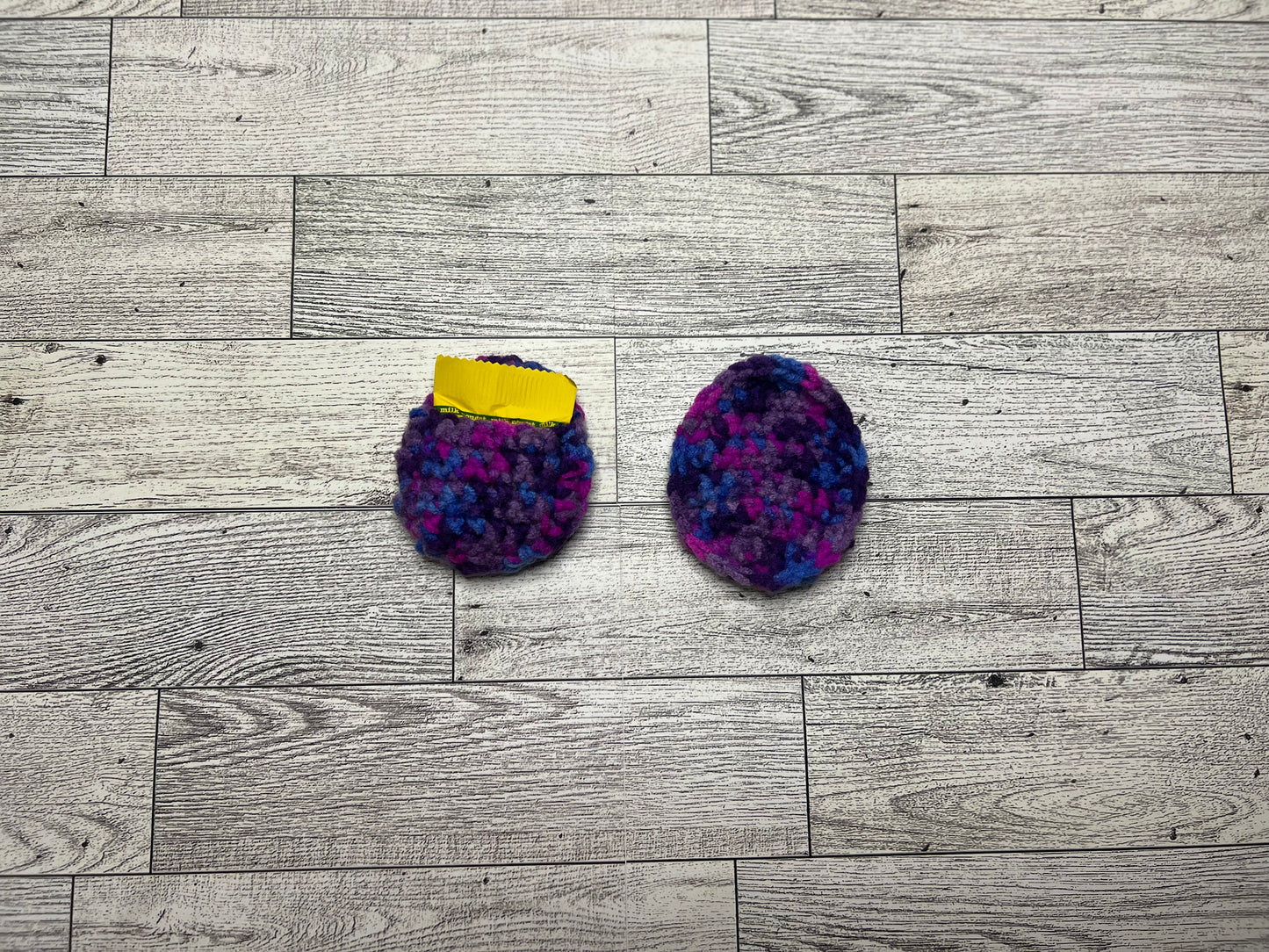 Crochet Reusable Easter Eggs - set of 4